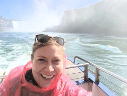 Niagara mit Christa